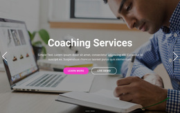 Coaching Services Web Design