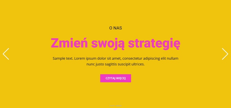 Wspieramy Twój sukces Projekt strony internetowej