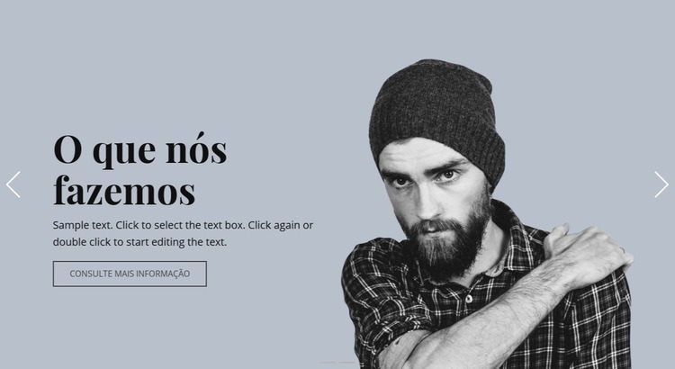 Agência de estratégia de negócios Design do site