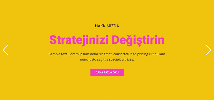 Başarınızı desteklemek HTML Şablonu