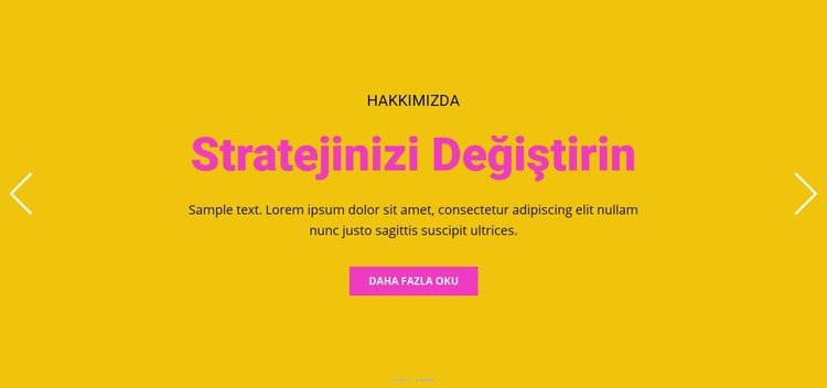 Başarınızı desteklemek Web Sitesi Oluşturucu Şablonları