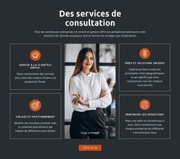 Solutions De Conseil - Modèle Entièrement Réactif