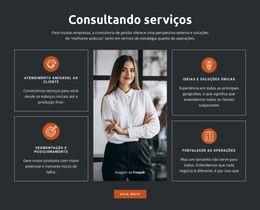 Soluções De Consultoria – Modelo Totalmente Responsivo