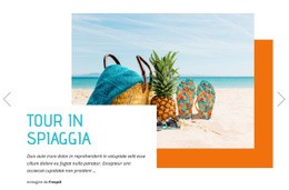 Tour In Spiaggia - Miglior Modello HTML5