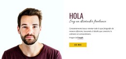 Vendedor Profesional De Fotografía De Archivo - HTML Website Maker