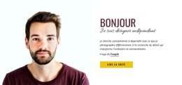 Vendeur Professionnel De Photographie De Stock - HTML Website Maker