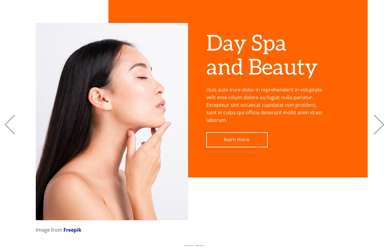 Massage therapy Squarespace Template Alternative