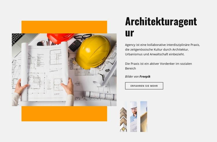 Wir schaffen nachhaltige Gebäude Website Builder-Vorlagen