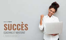 Coaching De Réussite - Modèles De Création De Pages Gratuits