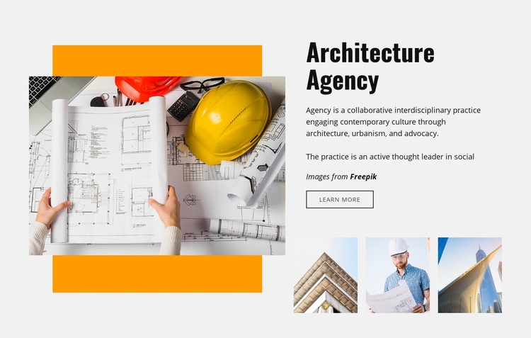 We create sustainable buildings Webflow Template Alternative