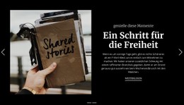 Ein Schritt Für Die Freiheit – Beste CSS-Vorlage