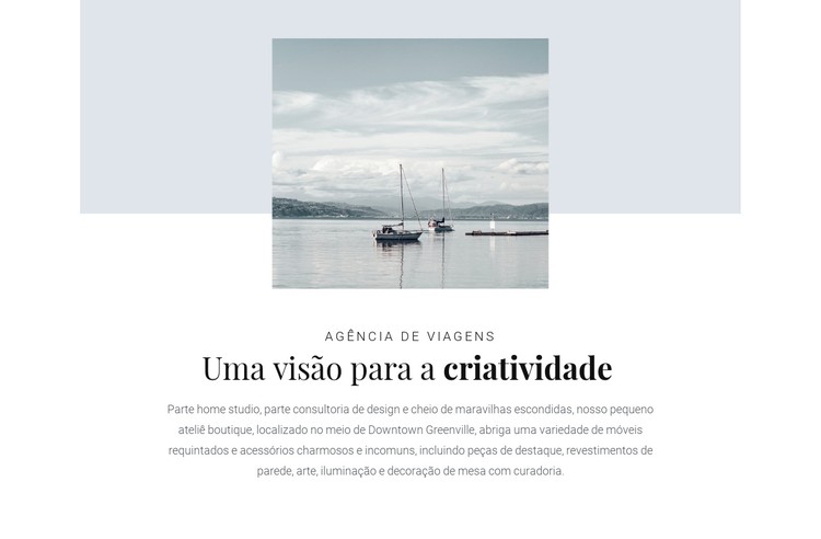 Aventuras no oceano Template CSS