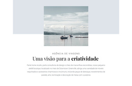 Aventuras No Oceano - Tema WordPress Personalizado
