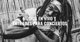 Música En Vivo - Diseño De Sitios Web