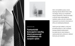 Fantastická Koncepční Architektura - Moderní Design Stránek