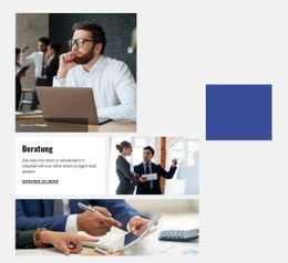 Optimieren Sie Die Betriebliche Effizienz – Gebrauchsfertige HTML5-Vorlage