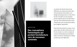 Architecture De Concept Fantastique - Conception De Site Moderne