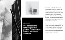 Architecture De Concept Fantastique Modèle Pleine Largeur