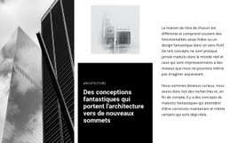 Architecture De Concept Fantastique - Page De Destination Polyvalente