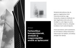 Fantasztikus Koncepció Architektúra - Modern Webhelytervezés