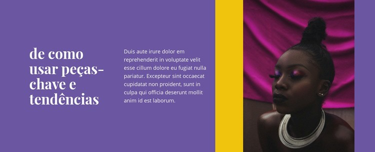 Nova coleção de joias Design do site