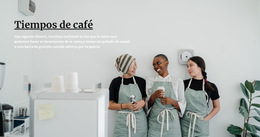 Tiempos De Café: Plantilla De Sitio Web Premium Para Empresas