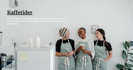 Kaffetider - Anpassningsbar Mall
