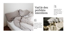 Hemtextilier - Webbsidamall