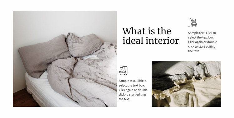 Home textiles Website Design