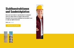 Stahlkonstruktionen Und Sandwichplatten - HTML Website Maker