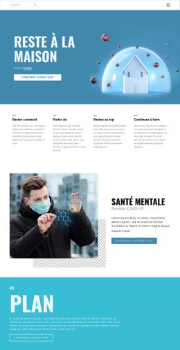 Médecine Au Domicile - Website Creator HTML