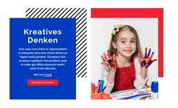 Basteln Für Kinder Website-Design