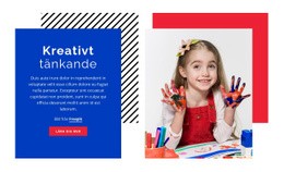 Mest Kreativa WordPress-Tema För Hantverk För Barn