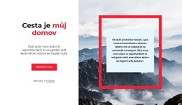 Cesta Nikdy Nekončí – HTML Šablona Webových Stránek