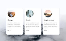 Lista Dei Desideri Di Viaggio - HTML Builder Online