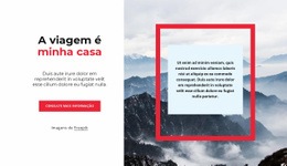 Design De Site Para A Jornada Nunca Termina