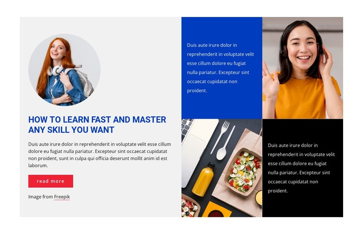 How upgrading your skills Squarespace Template Alternative