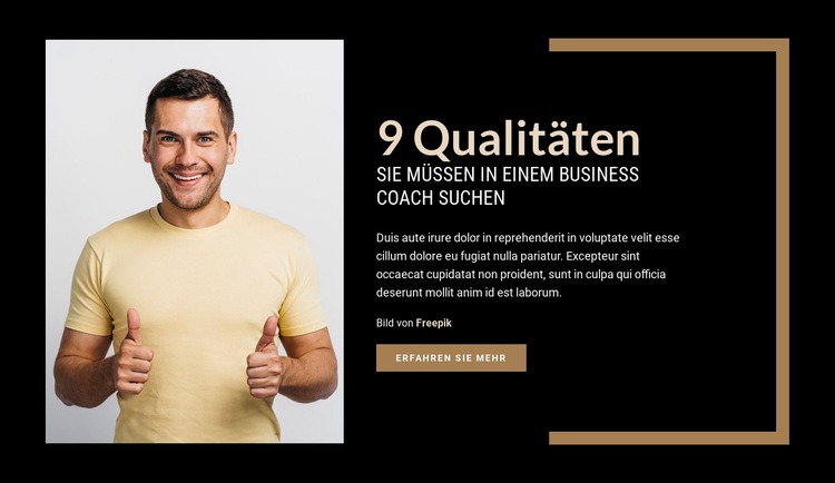 9 Eigenschaften, nach denen Sie in einem Business Coach suchen müssen HTML Website Builder