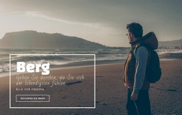 Die Berge Rufen Und Ich Muss Gehen – Kreative Mehrzweck-HTML5-Vorlage