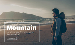 The Mountains Are Calling And I Must Go - Professional Joomla Template Editor