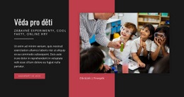 Věda Pro Děti - Šablona Pro Vývoj Webu