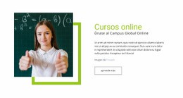 Cursos Online: Página De Destino De Alta Conversión