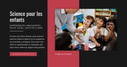 Science Pour Les Enfants - Conception De Sites Web Gratuite