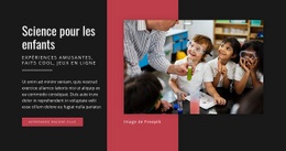 Science Pour Les Enfants - HTML Page Creator