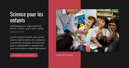 Science Pour Les Enfants - Un Magnifique Modèle Joomla