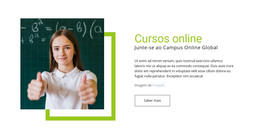 Cursos Online - Download De Modelo HTML