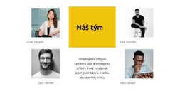 Náš Super Tým Prémiová Šablona CSS