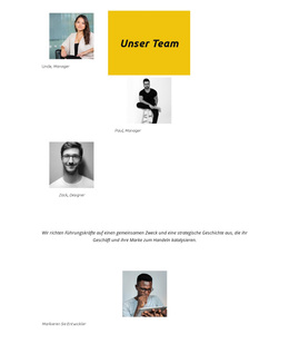 Unser Super Team – WordPress-Theme