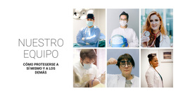 Equipo De La Clínica - Fantástico Tema De WordPress