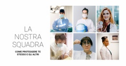 Team Della Clinica - Design Del Sito Web Scaricabile Gratuitamente